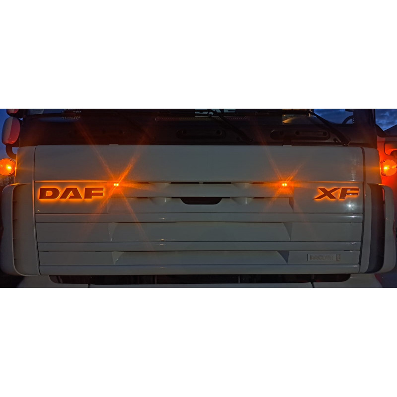 Letras DAF modelo XF105