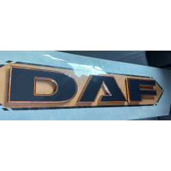 Letras DAF modelo XF106